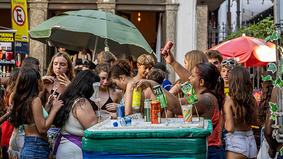 Carnival revellers