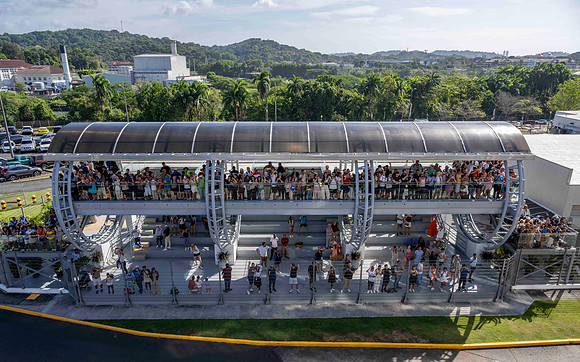 Visitor centre at Miraflores locks