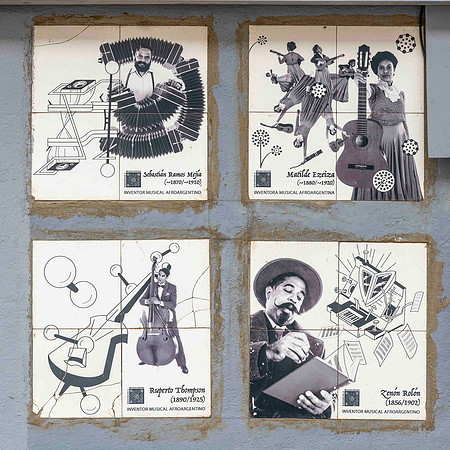 Wall tiles - central Buenos Aires