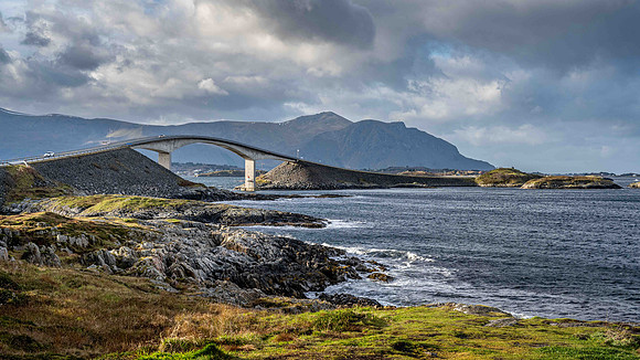 The Atlantic Ocean Road at Molde