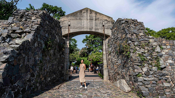 Remains of the city walls
