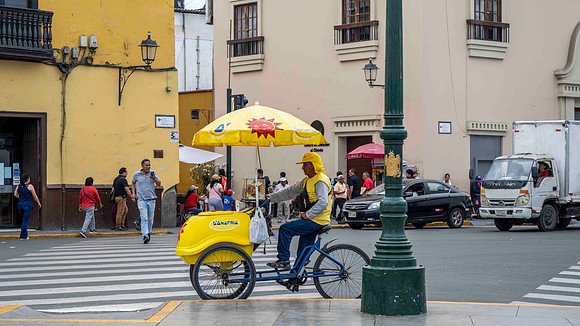 Ice Cream seller - Plaza de Armas