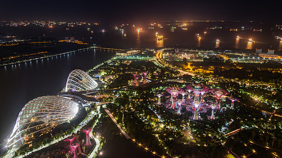 Marina Bay Gardens  - Singapore